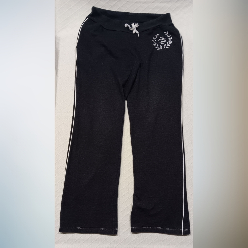 Mossimo Supply Co Sweatpant Gray White Stripes M